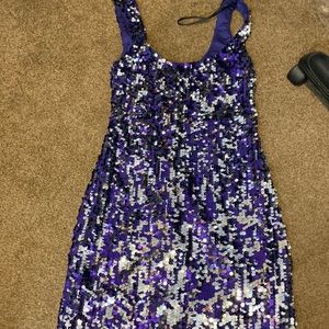Sequence mini dress